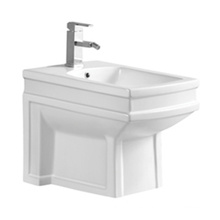 China New Design Ceramic Floor Mounted Toilet Bidet